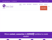Tablet Screenshot of meritgest.com